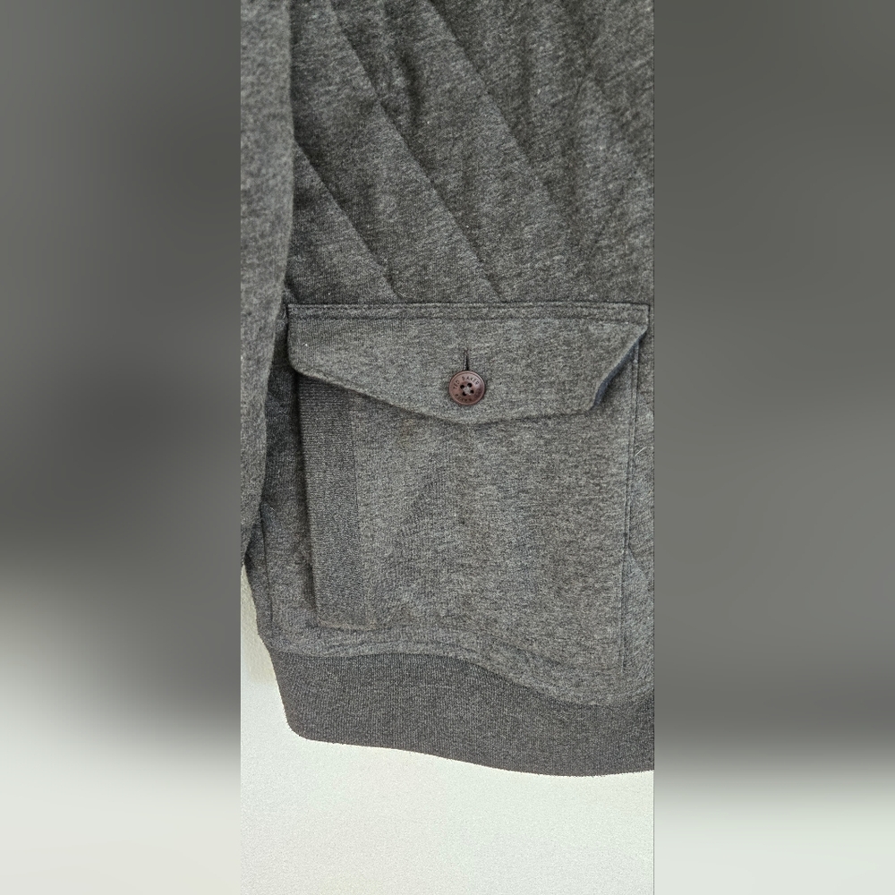 Ted Baker Men’s Quilted Gray size large - Picture 7 of 9